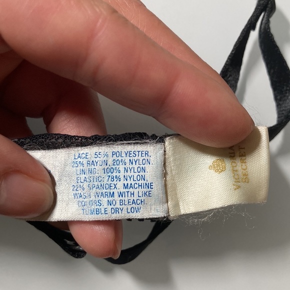 Vintage Victoria’s Secret Lace Bra 36B - Picture 10 of 11